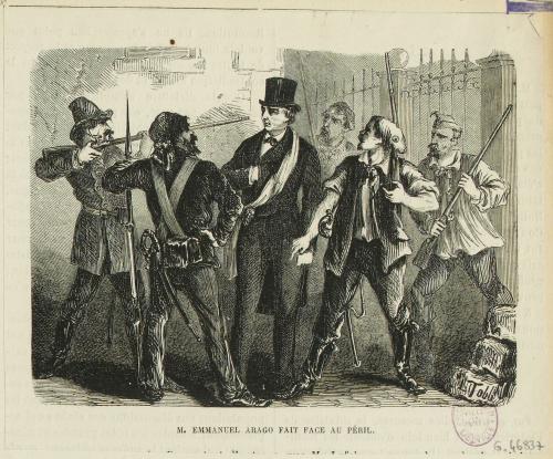 Emmanuel ARAGO, ministre plénipotentiaire du gouvernement provisoire envoyé à Lyon en 1848 afin d'instaurer la République dans un contexte pour le moins houleux